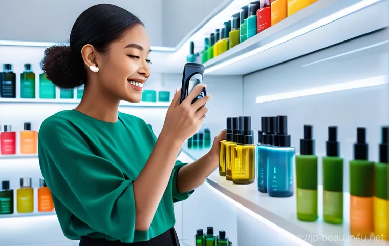 뷰티컨설턴트 해외 취업 기회 - **Prompt: "A professional Japanese female beauty consultant, mid-30s, with elegant, well-maintained ...