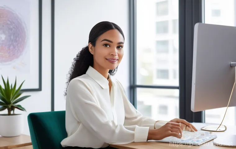 뷰티컨설턴트 커리어 빌딩 전략 - **Prompt for a Digital Beauty Consultant:**
    "A professional and warm female beauty consultant in...