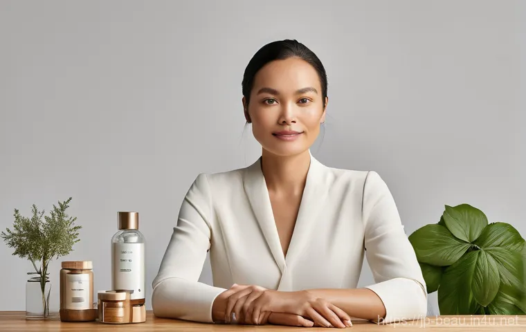 뷰티컨설턴트 커리어 빌딩 전략 - **Prompt for Personal Branding and Storytelling:**
    "A charismatic female beauty consultant in he...