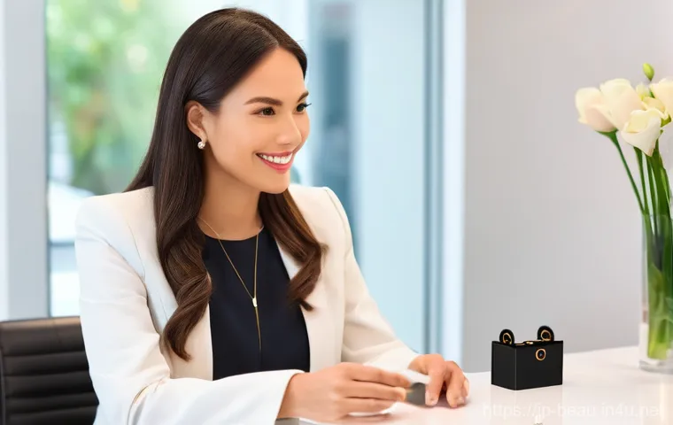 뷰티컨설턴트 전문가로 성장하기 - **Prompt 1: Empowering Beauty Consultation**
    "A professional and elegant female beauty consultan...