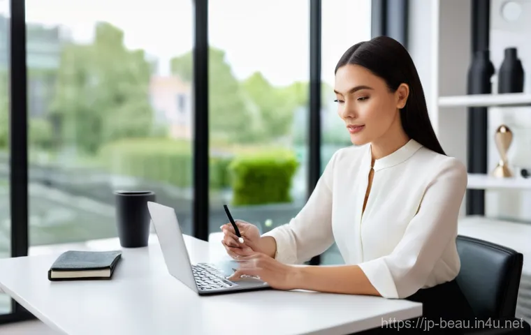 뷰티컨설턴트 전문가로 성장하기 - **Prompt 2: Vibrant Personal Color Analysis Session**
    "A cheerful and knowledgeable female beaut...