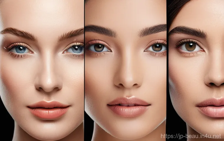 뷰티컨설턴트 산업 이슈 분석 - Here are three detailed image prompts for generating images related to the evolving role of beauty c...